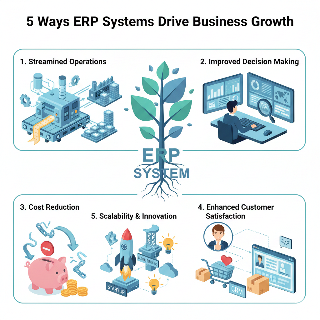 5 Ways ERP Systems Drive Business Growth